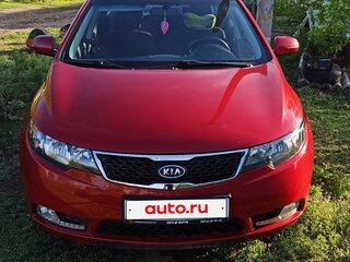 2012 Kia Cerato 6-speed II, красный, 1050000 рублей, вид 3