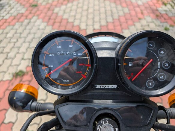 2021 Bajaj Boxer BM 150, чёрный, 70000 рублей - вид 5