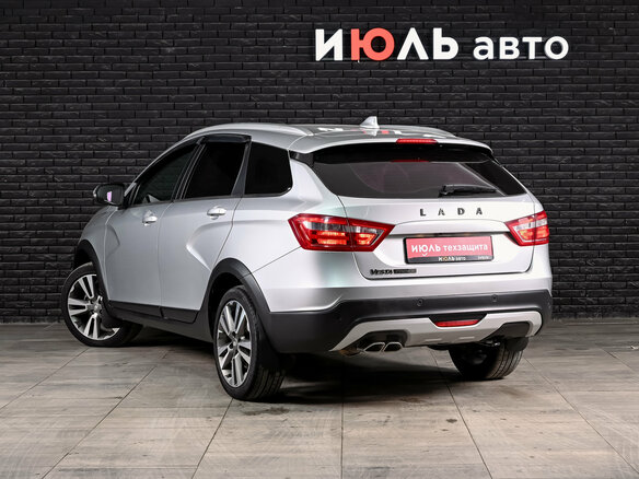 2021 Lada (ВАЗ) Vesta SW Cross I, серебристый, 1250000 рублей - вид 6