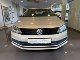 2015 Volkswagen Jetta VI Рестайлинг, бежевый, 1179000 рублей, вид 5