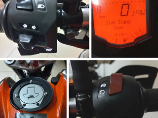 2013 KTM 200 Duke, оранжевый, 315000 рублей, вид 5