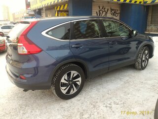 2017 Honda CR-V IV Рестайлинг, синий, 3000000 рублей, вид 3