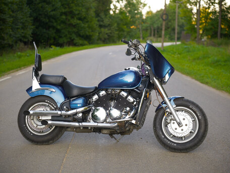 1997 Yamaha Royal Star, синий, 390000 рублей, вид 2