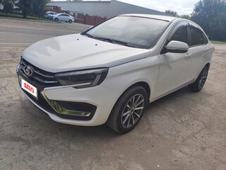 2024 Lada (ВАЗ) Vesta I Рестайлинг (NG), белый, 1075000 рублей, вид 1