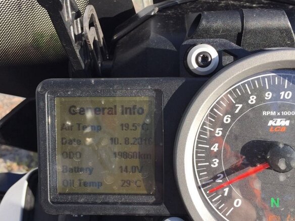 2013 KTM 1190 Adventure, серый - вид 1