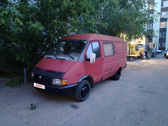 1998 ГАЗ ГАЗель (2705), красный, 167000 рублей - вид 1
