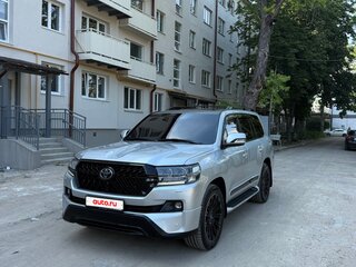2013 Toyota Land Cruiser 200 Series Рестайлинг 1, серый, 3400000 рублей, вид 4