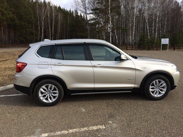2012 BMW X3 28i xDrive II (F25), серебристый - вид 4