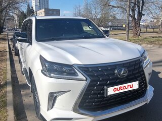 2021 Lexus LX 570 III Рестайлинг 2, белый, 10100000 рублей, вид 1