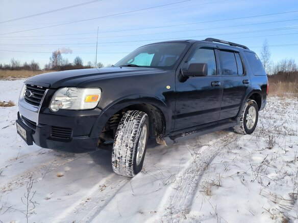 2008 Ford Explorer IV, чёрный, 1300000 рублей