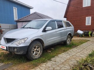 2008 SsangYong Actyon Sports I, серебристый, 350000 рублей, вид 5
