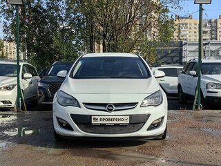 2013 Opel Astra J Рестайлинг, белый, 609000 рублей, вид 2