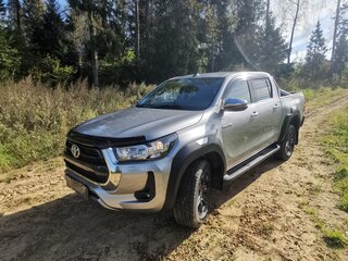 2020 Toyota Hilux VIII Рестайлинг 2, серый, 5495000 рублей, вид 2