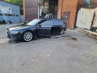 2015 Audi A8 Long III (D4) Рестайлинг, чёрный, 2100000 рублей, вид 4