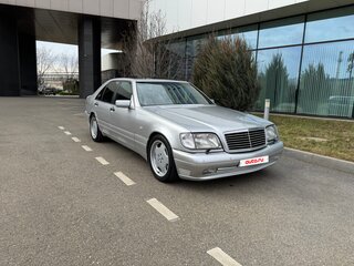 1998 Mercedes-Benz S-Класс 280 III (W140) Рестайлинг, серебристый, 1250000 рублей, вид 4