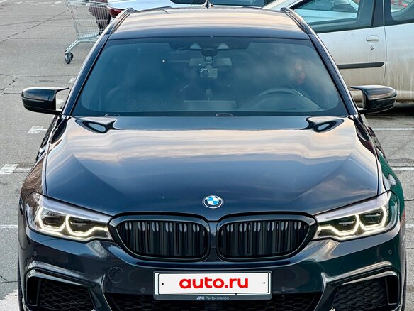 2018 BMW 5 серии M550d xDrive VII (G30/G31/G38), синий, 4880000 рублей - вид 22