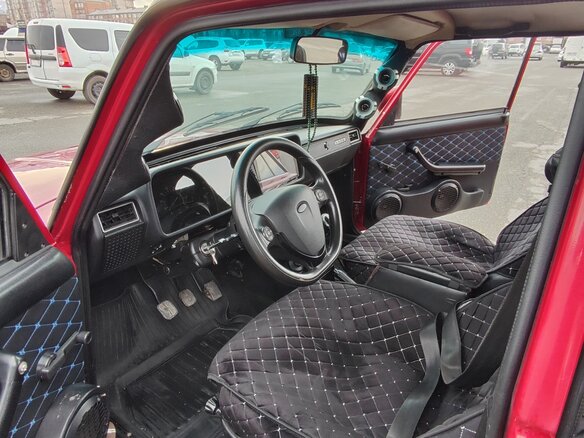 2005 Lada (ВАЗ) 2107, пурпурный, 280000 рублей - вид 7