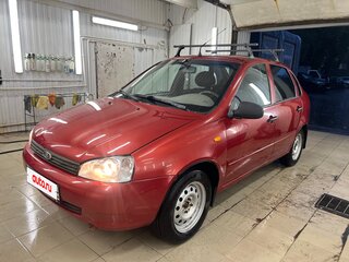 2006 Lada (ВАЗ) Kalina I, красный, 210000 рублей, вид 1