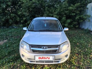 2013 Lada (ВАЗ) Granta I, серебристый, 400000 рублей, вид 1