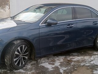 2021 Mercedes-Benz A-Класс 200 IV (W177), синий, 3155000 рублей, вид 5