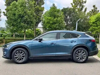 2021 Mazda CX-4 I Рестайлинг, синий, 1559000 рублей, вид 3