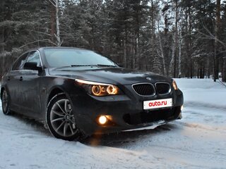 2007 BMW 5 серии 530i V (E60/E61) Рестайлинг, серый, 1350000 рублей, вид 3