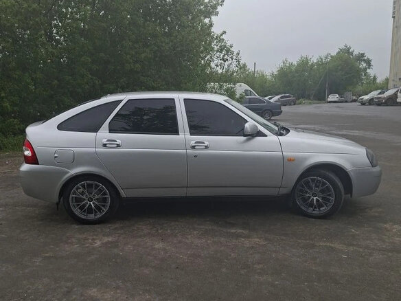 2008 Lada (ВАЗ) Priora I, серебристый, 280000 рублей - вид 4