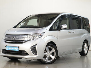 2016 Honda Stepwgn V, серый, 1629000 рублей, вид 3