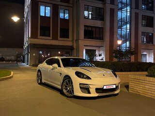 2009 Porsche Panamera Turbo I, белый, 1650000 рублей, вид 4