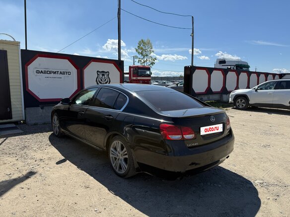 2008 Lexus GS 450h III Рестайлинг, чёрный, 1150000 рублей - вид 2