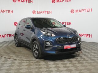 2021 Kia Sportage IV Рестайлинг, синий, 2198000 рублей, вид 3