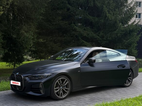 2021 BMW 4 серии M440i xDrive G22, G23, G26, чёрный, 8150000 рублей - вид 3