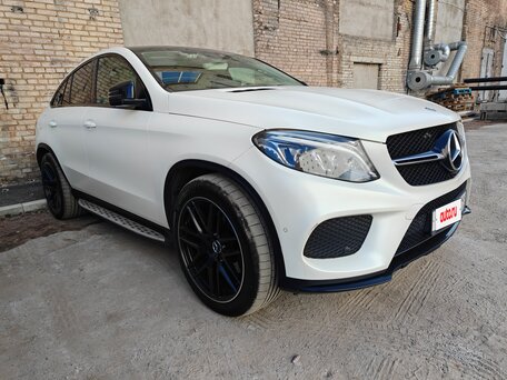 2019 Mercedes-Benz GLE Coupe 350 d I (C292), белый, 4680000 рублей, вид 1