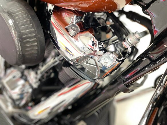 2023 Harley-Davidson Electra Glide, оранжевый, 3790000 рублей - вид 28