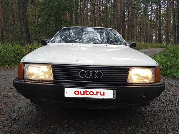 1988 Audi 100 III (C3), белый, 230000 рублей - вид 3