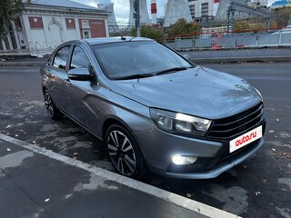 2016 Lada (ВАЗ) Vesta I, серый, 600000 рублей, вид 3