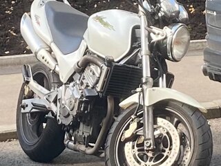 1999 Honda CB 600F Hornet, белый, 280000 рублей, вид 1