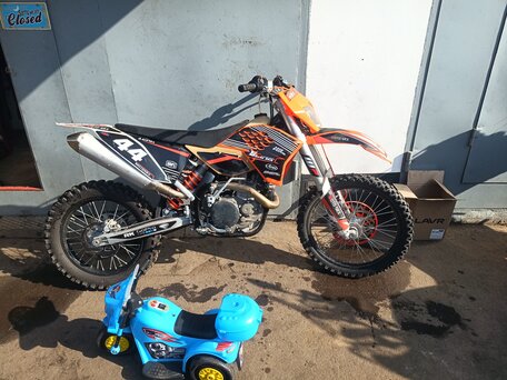 2010 KTM 450 EXC, оранжевый, 480000 рублей, вид 3