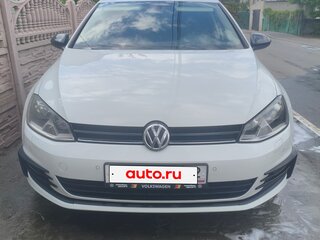 2014 Volkswagen Golf VII, белый, 1200000 рублей, вид 2