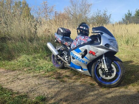 2003 Suzuki GSX-R 750, серебристый, 500000 рублей, вид 2