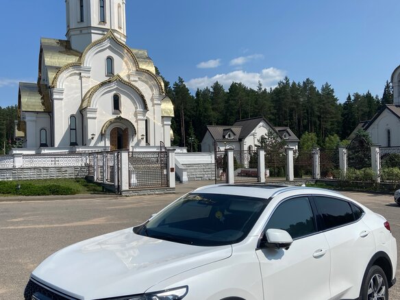 2022 Haval F7x I Рестайлинг, белый