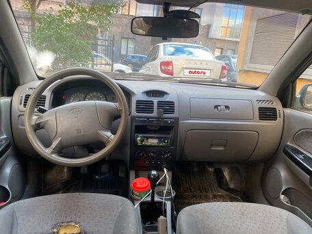 2003 Kia Rio I Рестайлинг, зелёный, 125000 рублей, вид 5