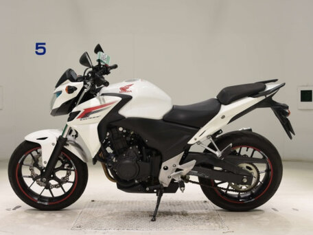 2013 Honda CB 400F, белый, 325000 рублей, вид 3