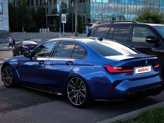 2021 BMW M3 Competition Package VI (G80), синий, 7750000 рублей, вид 3