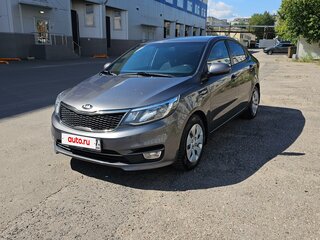 2016 Kia Rio III Рестайлинг, серый, 900000 рублей, вид 3