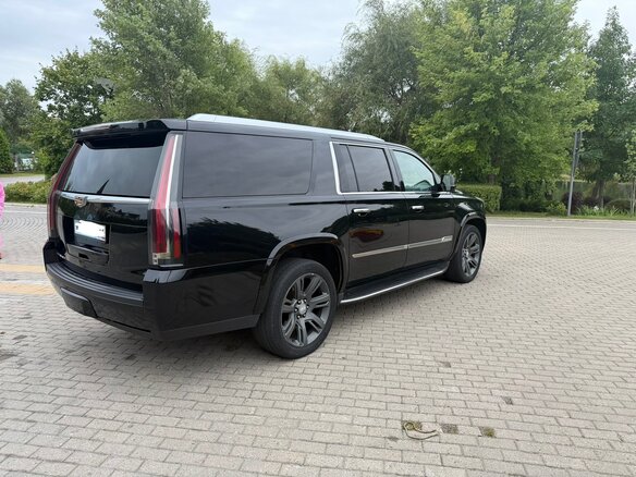 2015 Cadillac Escalade ESV IV, чёрный - вид 5