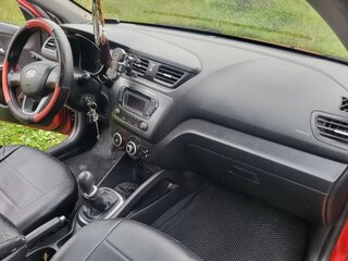 2012 Kia Rio 5-speed III, красный, 630000 рублей, вид 4