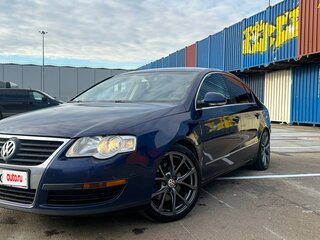 2008 Volkswagen Passat B6, синий, 530000 рублей, вид 1