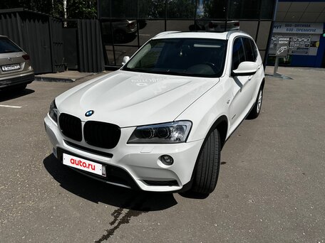 2011 BMW X3 28i xDrive II (F25), белый, 1450000 рублей, вид 1