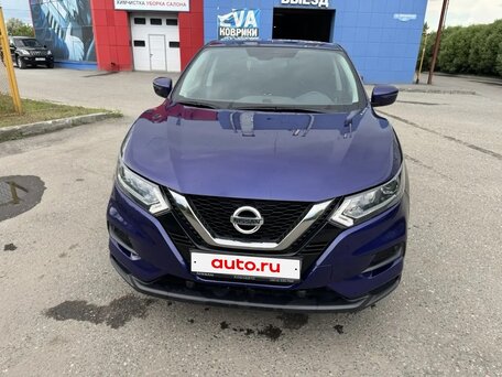 2021 Nissan Qashqai II Рестайлинг, синий, 1930000 рублей, вид 2